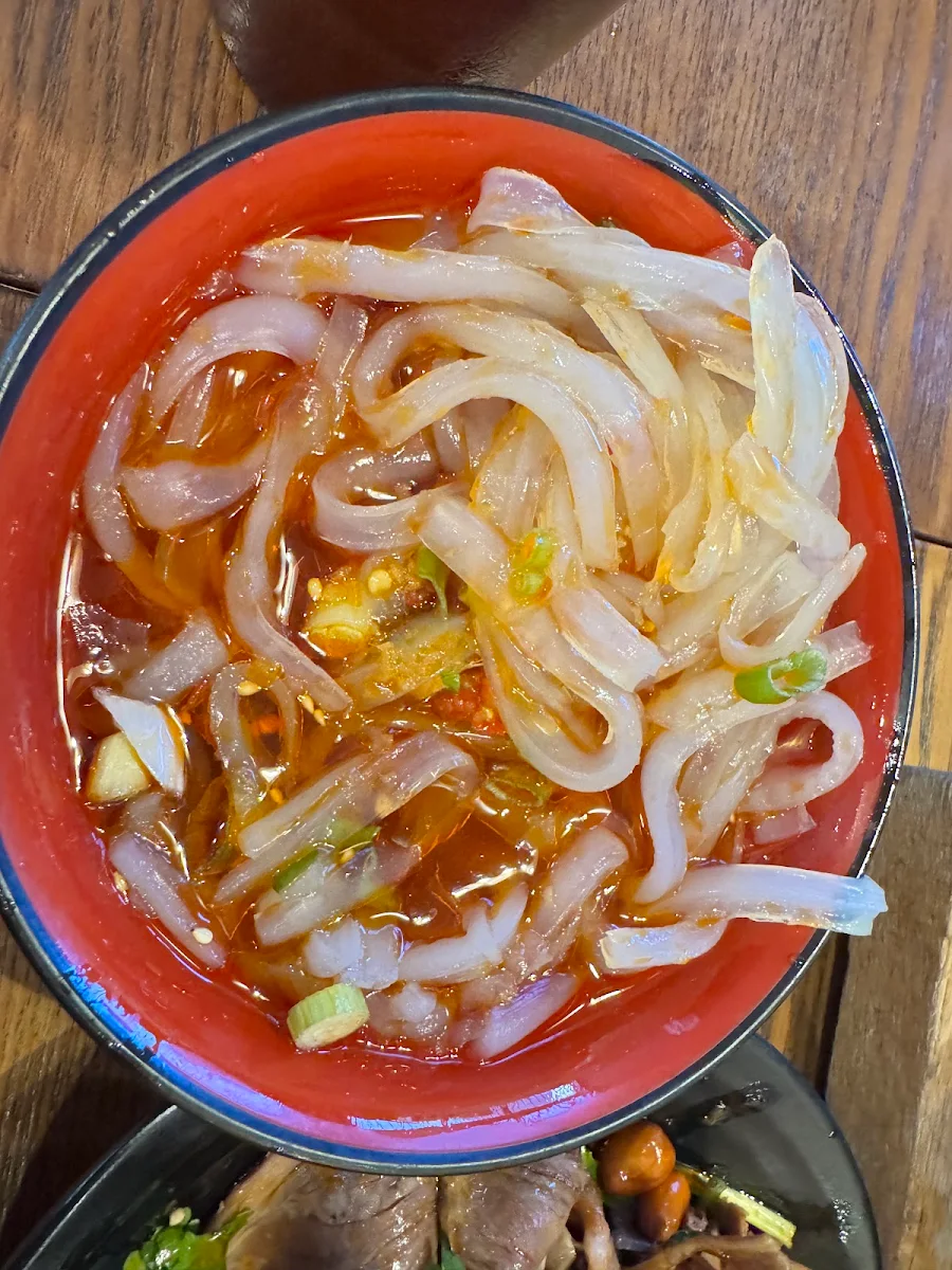 川北凉粉 Cold Glass Noodle in Chili Sauce Cold